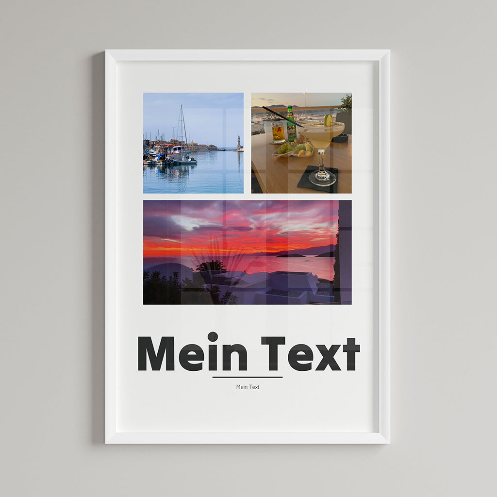 Personalisierte Fotocollage