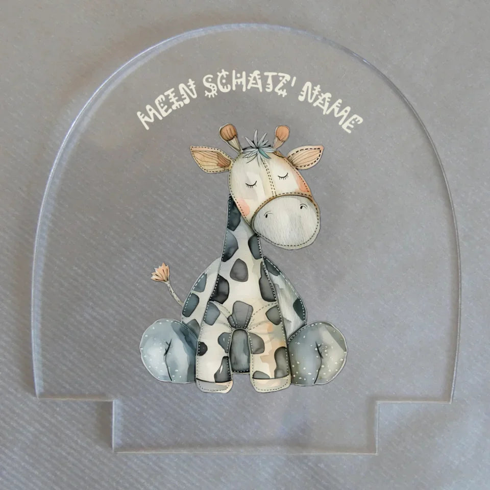 Wechselmotiv-für-personalisiertes-Nachtlicht-mit-Giraffen-Motiv-und-Name-14,8x14,8x0,4cm