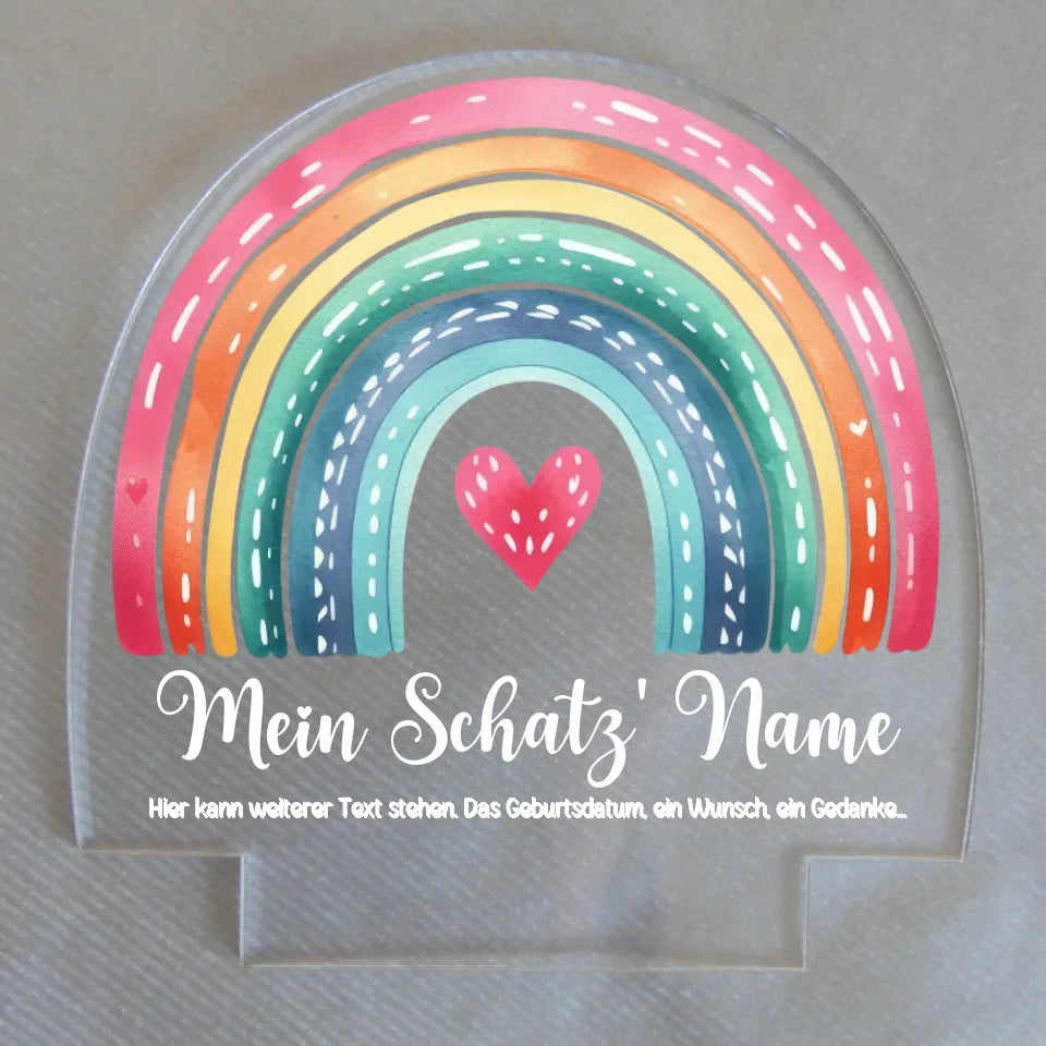 Wechselmotiv-für-personalisiertes-Nachtlicht-mit-Regenbogen-Motiv-und-Name-14,8x14,8x0,4cm