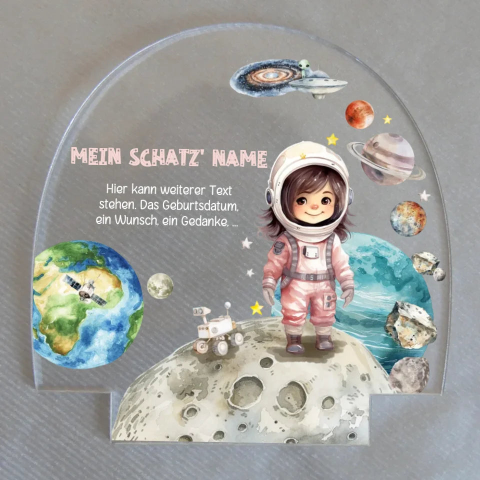 Wechselmotiv-für-personalisiertes-Nachtlicht-mit-Astronautin-Motiv-und-Name-14,8x14,8x0,4cm