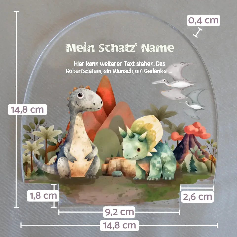 Wechselmotiv-für-personalisiertes-Nachtlicht-mit-Name-und-dino-Motiv-mit-Massangaben-14,8x14,8x0,4cm