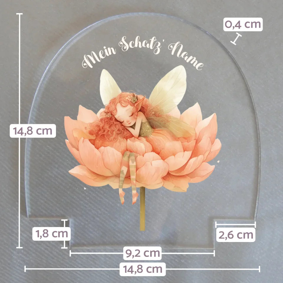 Wechselmotiv-für-personalisiertes-Nachtlicht-mit-Name-und-Feen-Motiv-in-hellrot-mit-Massangaben-14,8x14,8x0,4cm