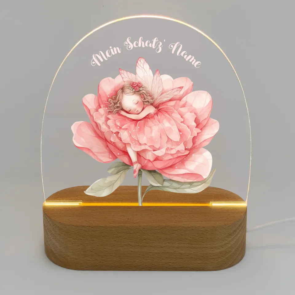 Personalisiertes-Nachtlicht-mit-eigenem-Text-und-fee-rosa-Motiv-Licht-an-16,5x14,8x6cm